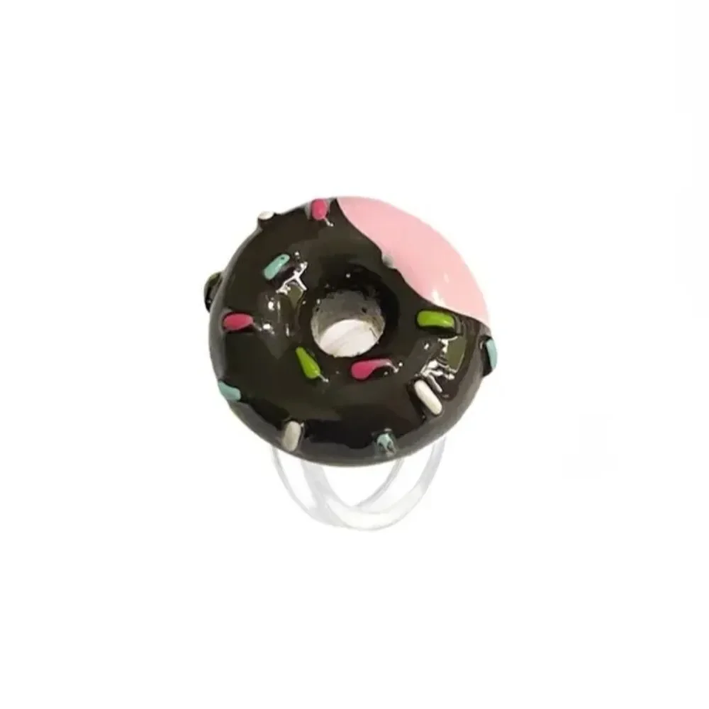 NWOT Acrylic Donut Ring - Size 6